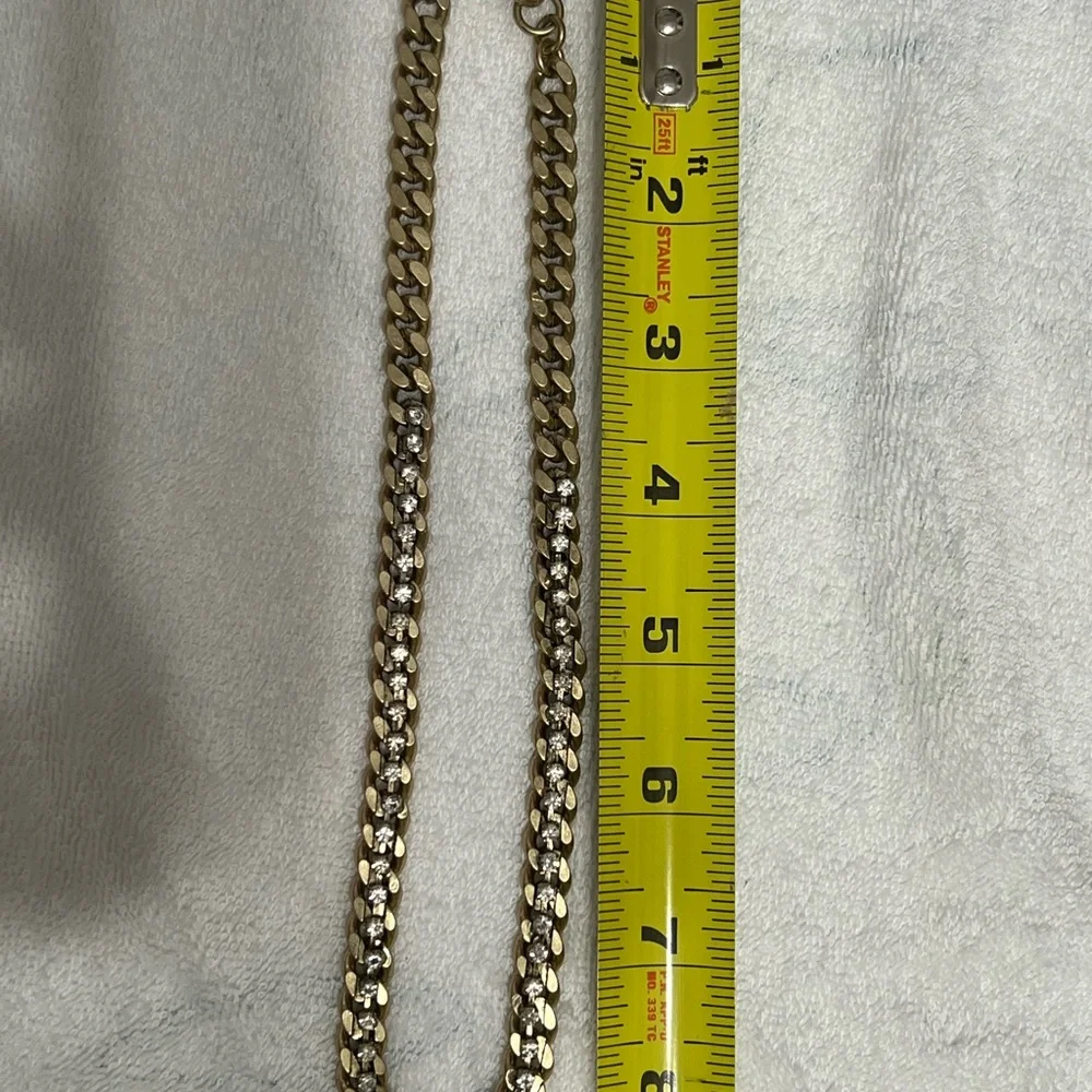 Goldish chunky necklace - Picture 5 of 5